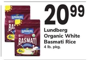 Lundberg Organic White Basmati Rice