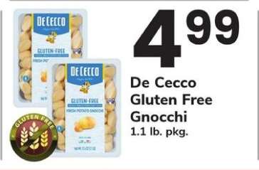 De Cecco Gluten Free Gnocchi