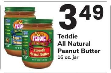Teddie All Natural Peanut Butter