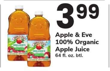 Apple & Eve 100% Organic Apple Juice