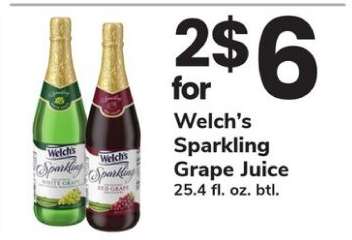 Welch's Sparkling Grape Juice