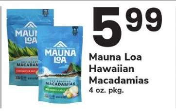Mauna Loa Hawaiian Macadamias