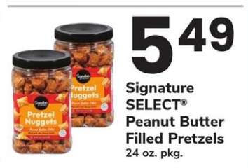 Signature SELECT Peanut Butter Filled Pretzels