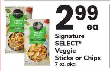 Signature SELECT Veggie Sticks or Chips