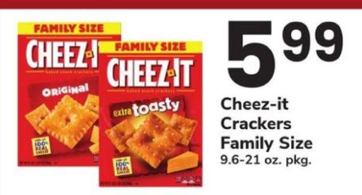 Cheez-It Crackers Family Size