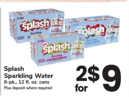 Splash Sparkling Water
