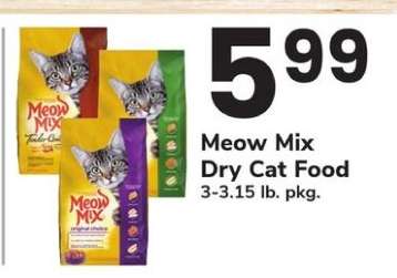 Meow Mix Dry Cat Food*
