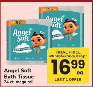 Angel Soft Bath Tissue