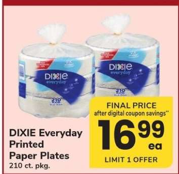 Dixie Everyday Printed Paper Plates
