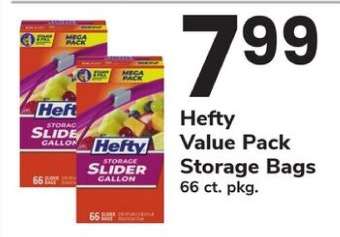 Hefty Value Pack Storage Bags