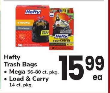 Hefty Trash Bags