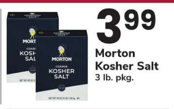 Morton Kosher Salt