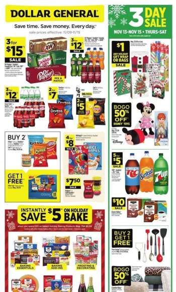 Dollar General Flyer - 11/09/2025 - 11/15/2025.