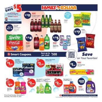 Family Dollar Flyer - 11/09/2025 - 11/15/2025.