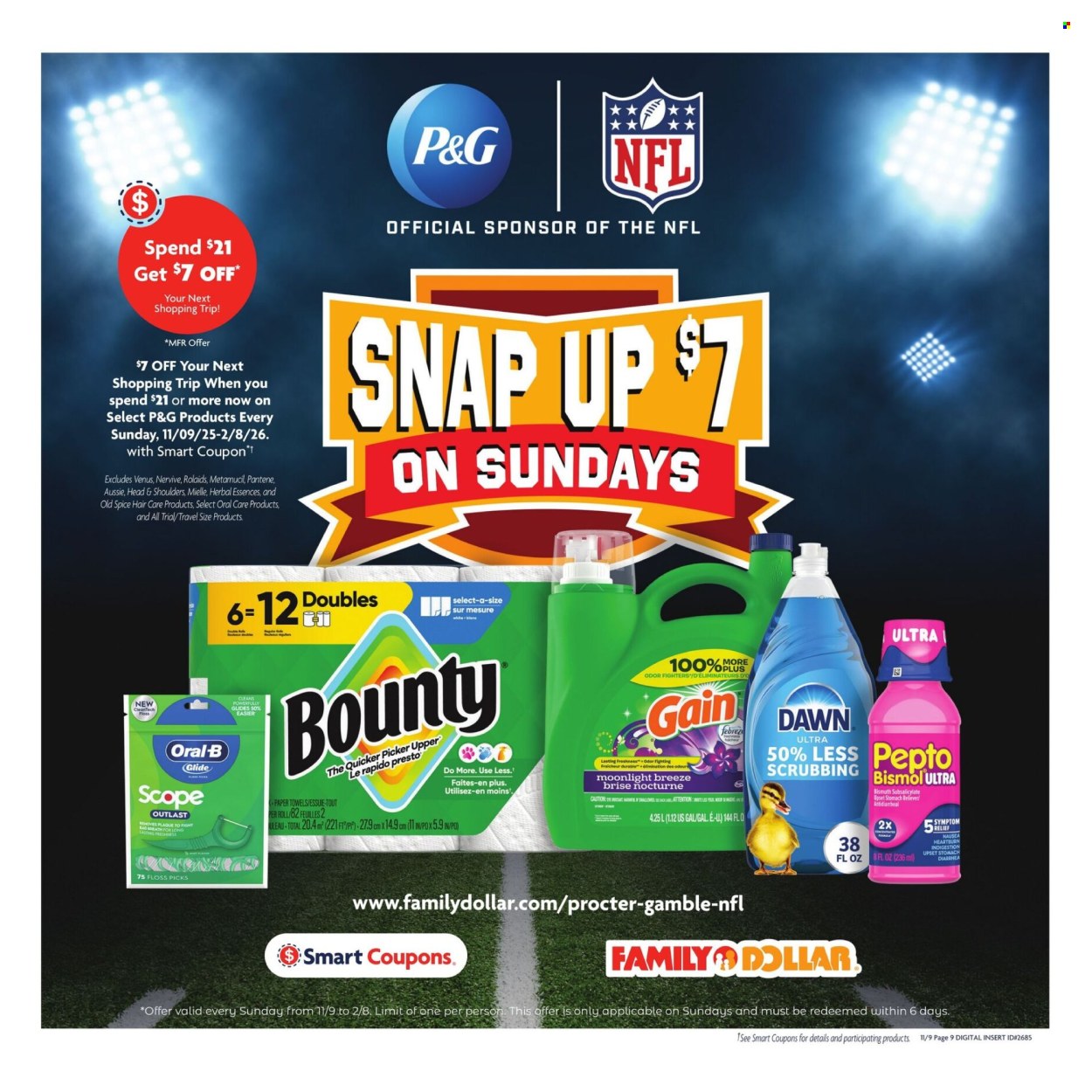 Family Dollar ad - 11/09/2025 - 11/15/2025. Page 9