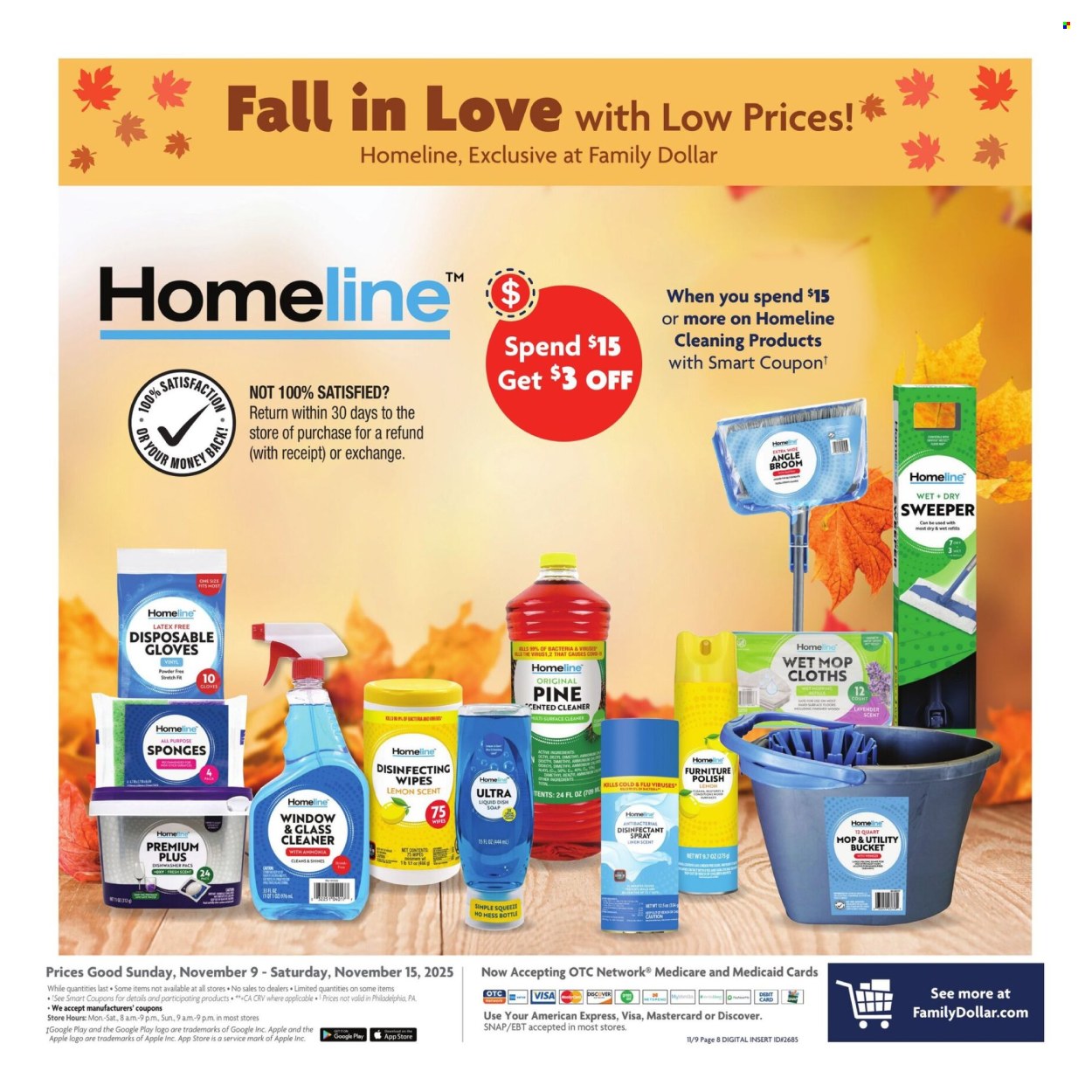 Family Dollar ad - 11/09/2025 - 11/15/2025. Page 10