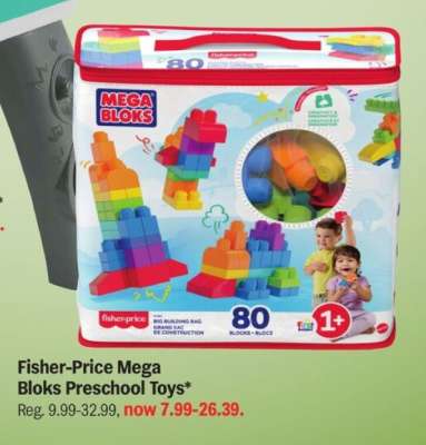 Fisher-Price Mega Bloks Preschool Toys