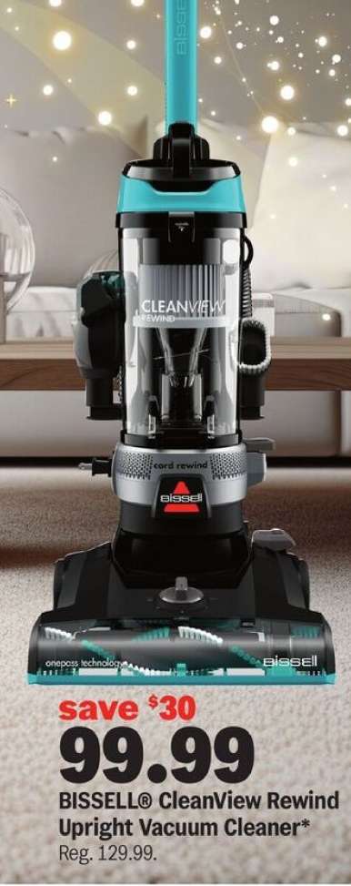 BISSELL CleanView Rewind Upright Vacuum Cleaner