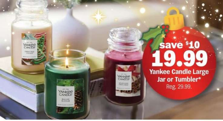 Yankee Candle Large Jar or Tumbler*