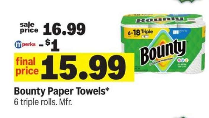 Bounty Paper Towels
