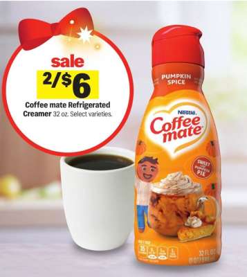 Coffee mate Refrigerated Creamer
