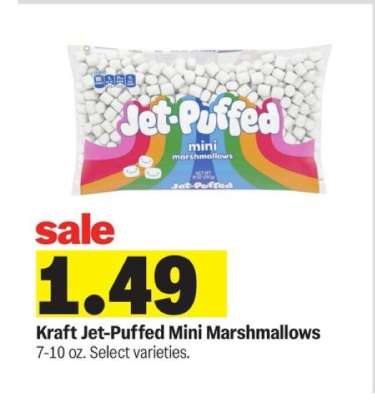 Kraft Jet-Puffed Mini Marshmallows