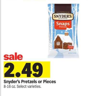 Snyder's Pretzels or Pieces*