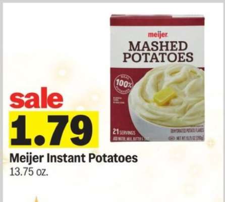 Meijer Instant Potatoes