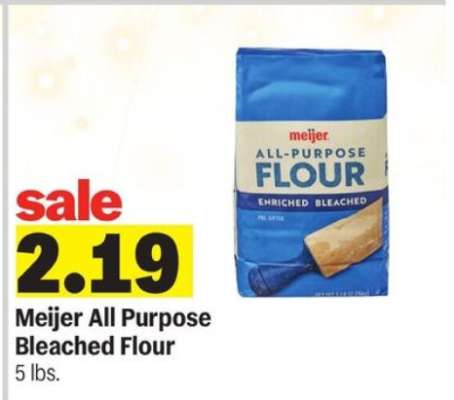 Meijer All-Purpose Bleached Flour