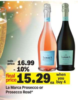 La Marca Prosecco or Prosecco Rosé*