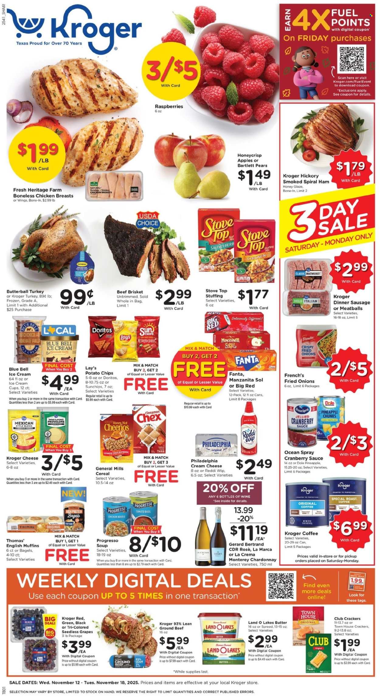 Kroger ad - 11/12/2025 - 11/18/2025. Page 1