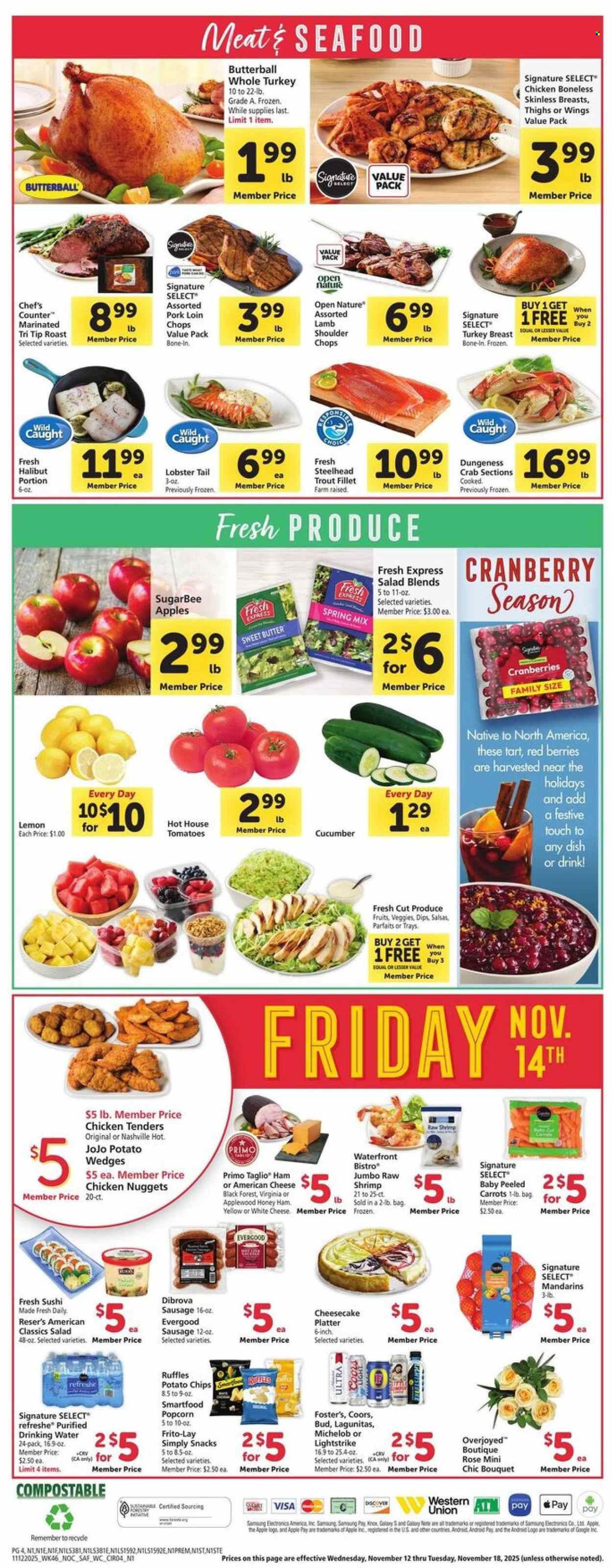 Safeway ad - 11/12/2025 - 11/18/2025. Page 4
