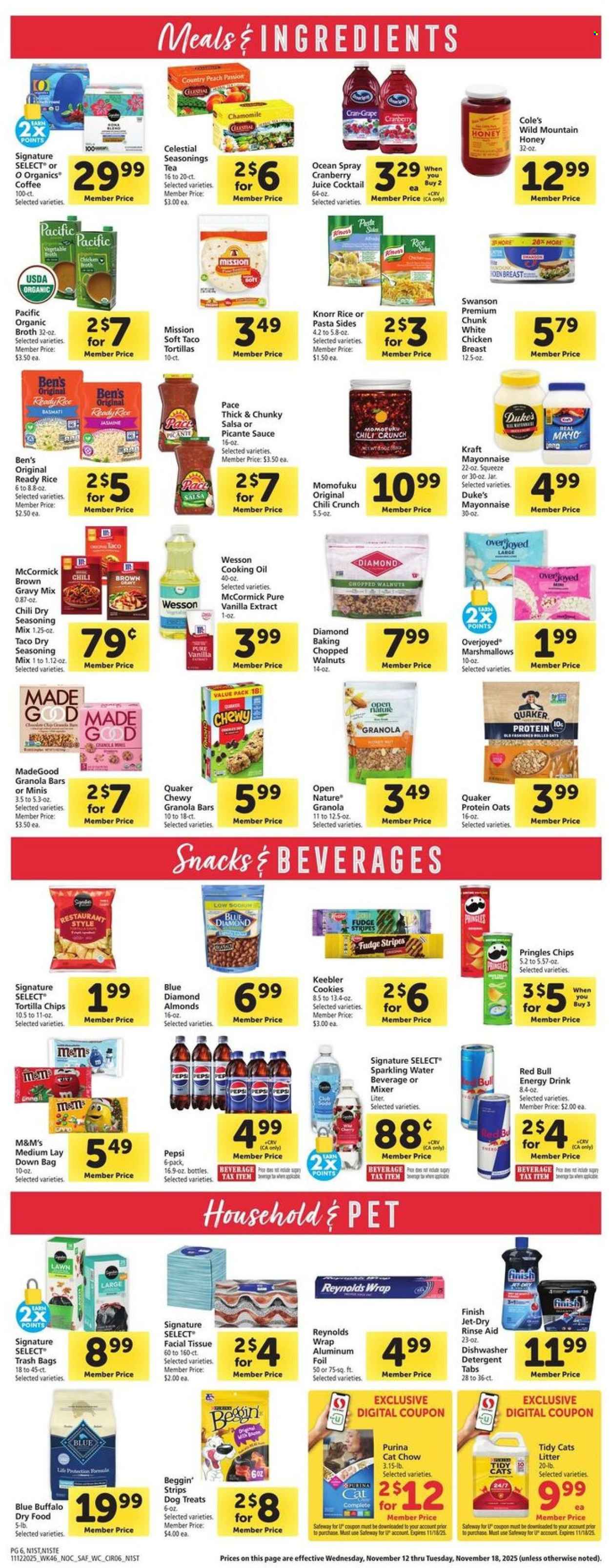 Safeway ad - 11/12/2025 - 11/18/2025. Page 6