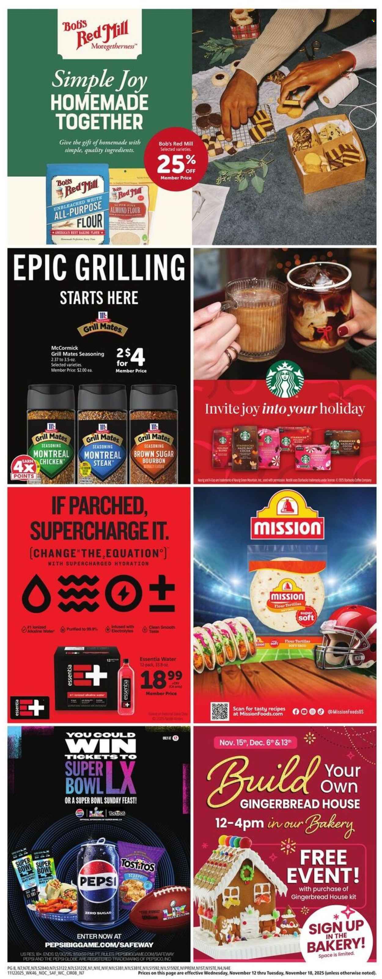 Safeway ad - 11/12/2025 - 11/18/2025. Page 8