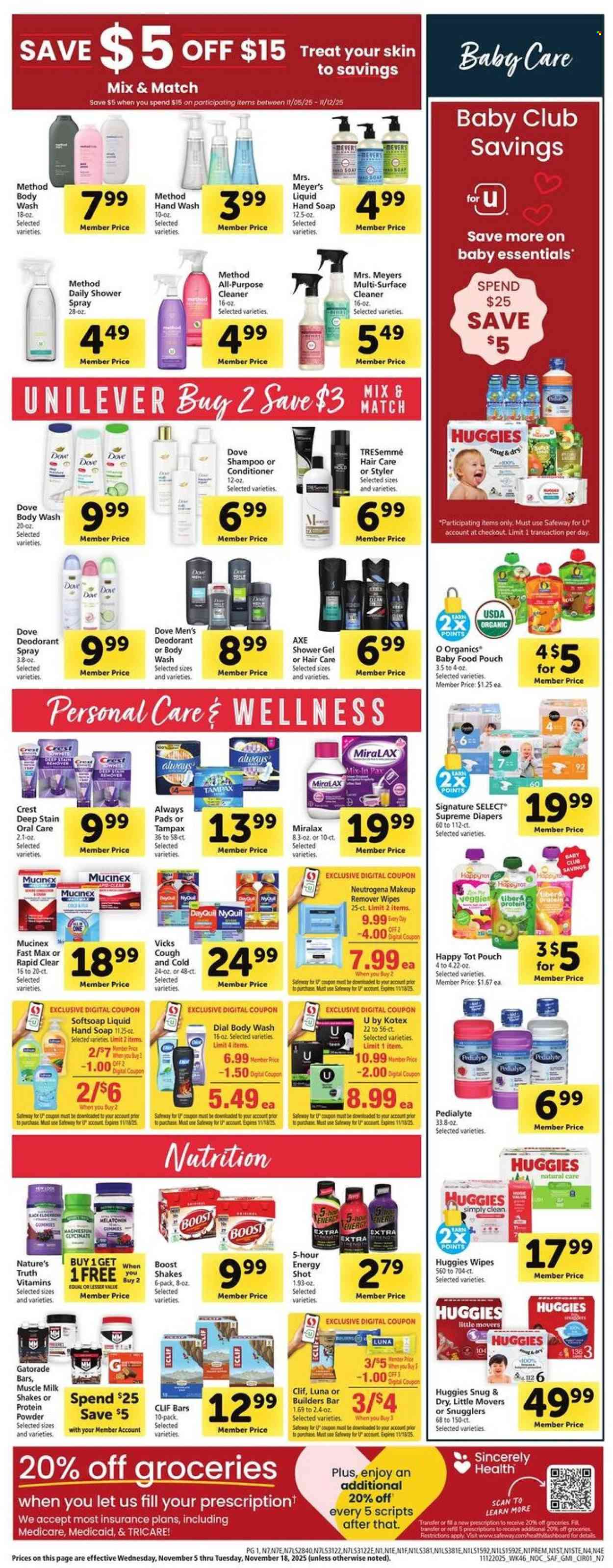 Safeway ad - 11/12/2025 - 11/18/2025. Page 10