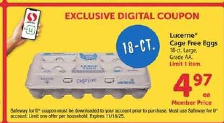 Lucerne Cage Free Eggs