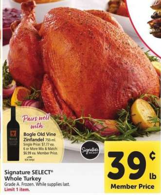 Signature SELECT Whole Turkey