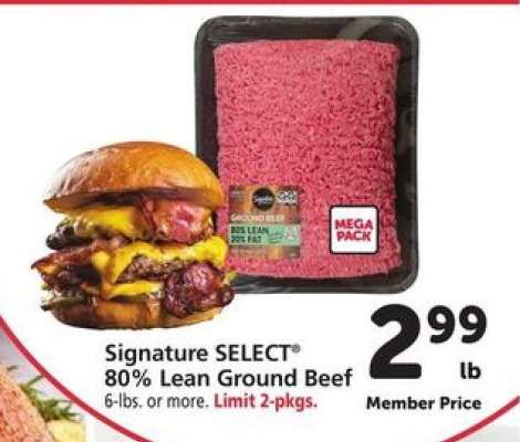 Signature SELECT 80% Lean Ground Beef