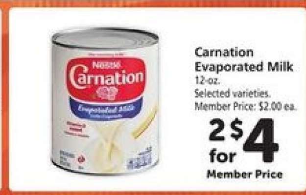 Carnation Evaporated Milk