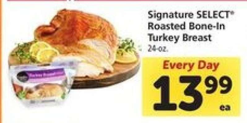 Signature SELECT Roasted Bone-In Turkey Breast