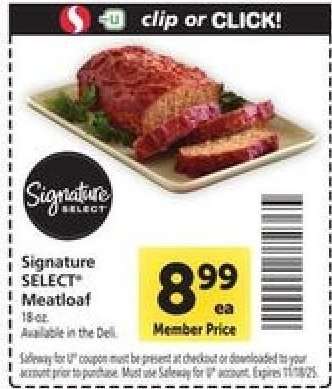 Signature SELECT Meatloaf