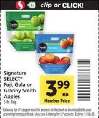 Signature SELECT Fuji, Gala or Granny Smith Apples