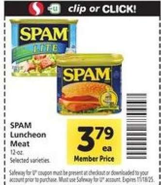 Spam Luncheon Meat