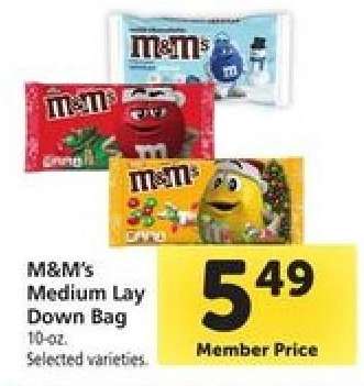 M&M's Medium Lay Down Bag