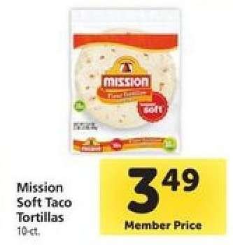 Mission Soft Taco Tortillas