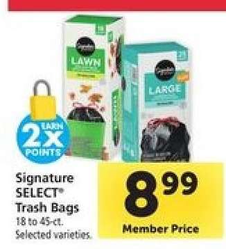 Signature SELECT Trash Bags