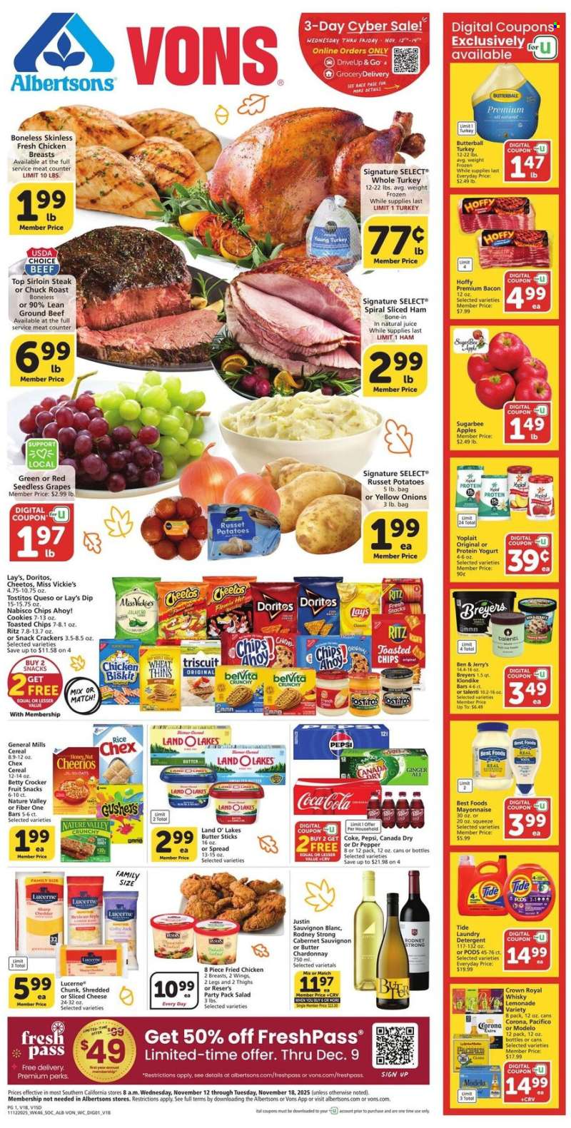 Albertsons Flyer - 11/12/2025 - 11/18/2025.