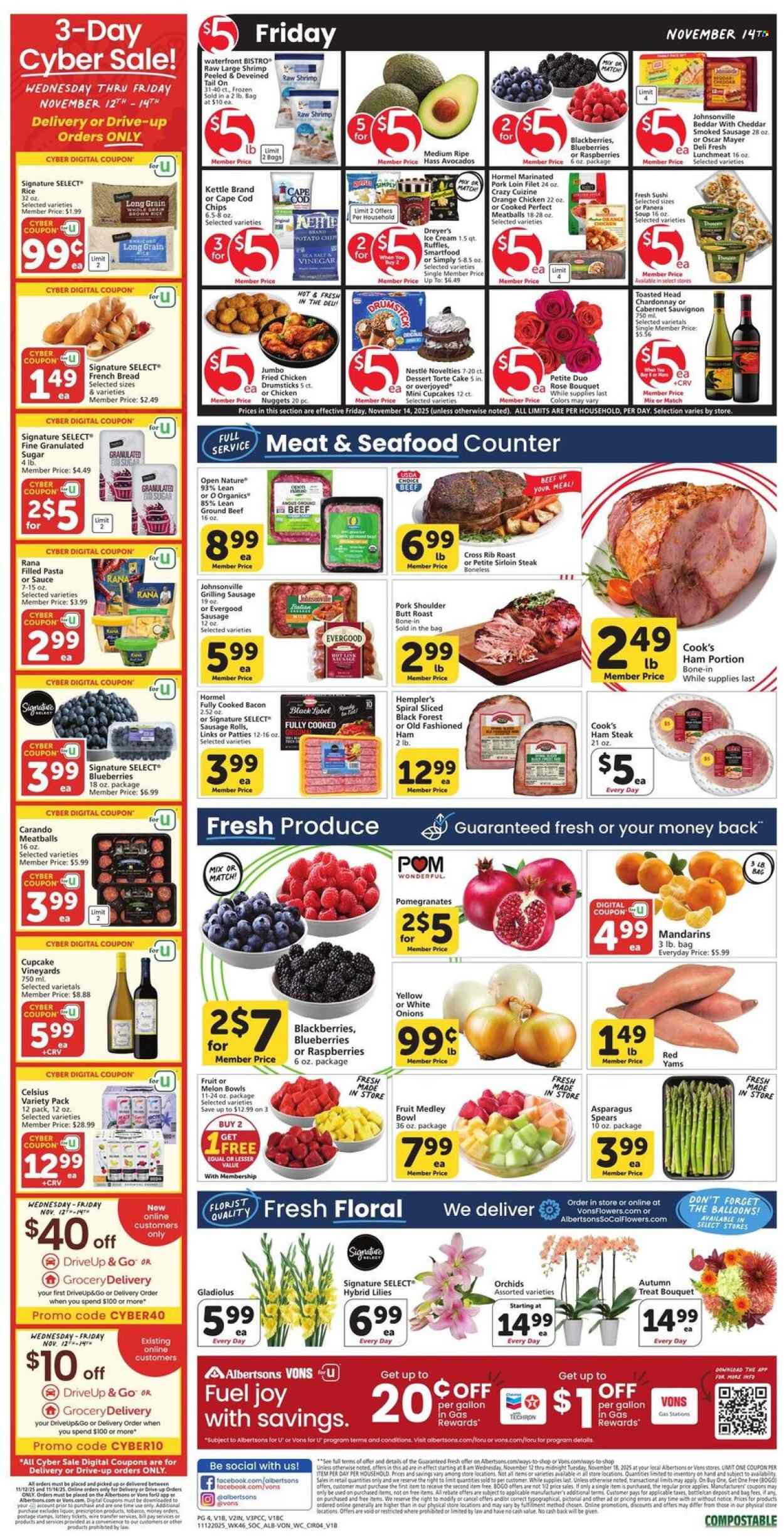 Albertsons ad - 11/12/2025 - 11/18/2025. Page 3