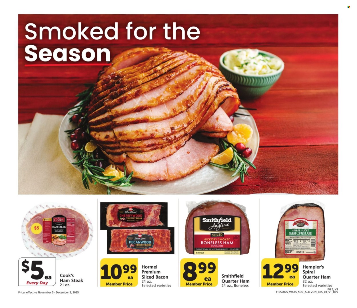 Albertsons ad - 11/05/2025 - 12/02/2025. Page 3