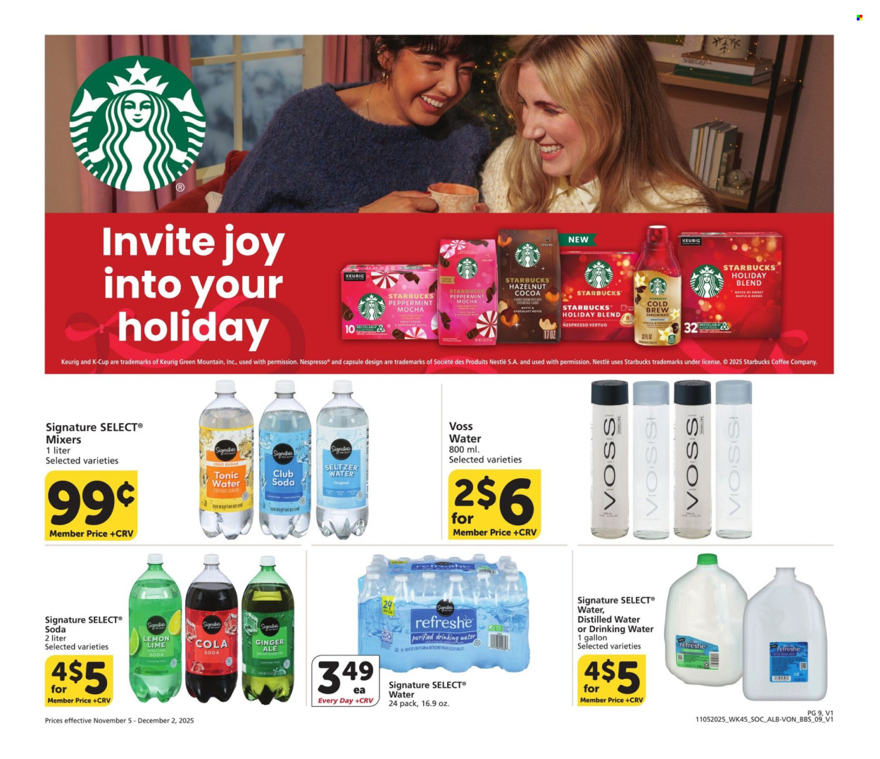 Albertsons ad - 11/05/2025 - 12/02/2025. Page 9